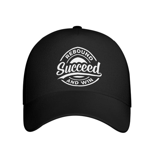 REBOUND SUCCEED AND WIN SPORTS HAT (9 COLOR OPTIONS)